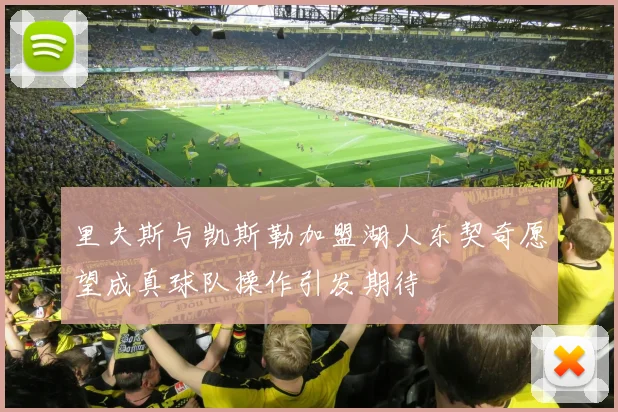 里夫斯与凯斯勒加盟湖人东契奇愿望成真球队操作引发期待